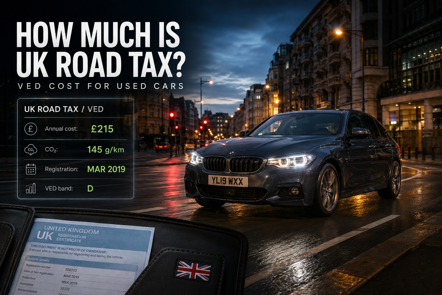 How Much Is Road Tax (VED) for a Used Car in the UK? | TopSellUKCars