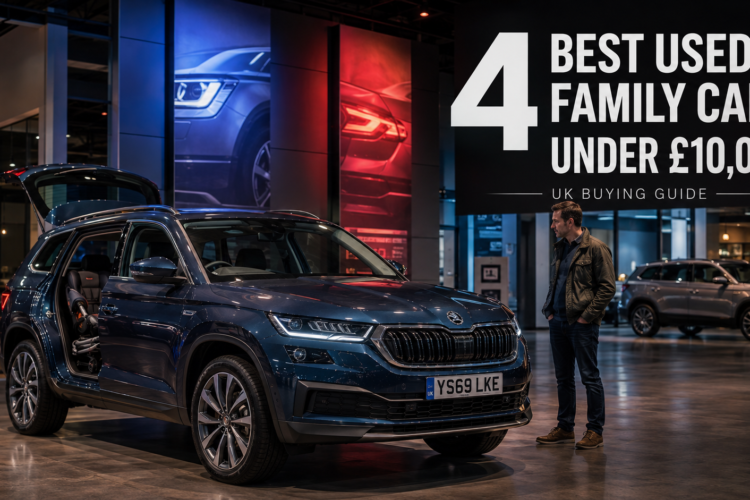 Best Used Family Cars Under £10,000 in the UK | TopSellUKCars