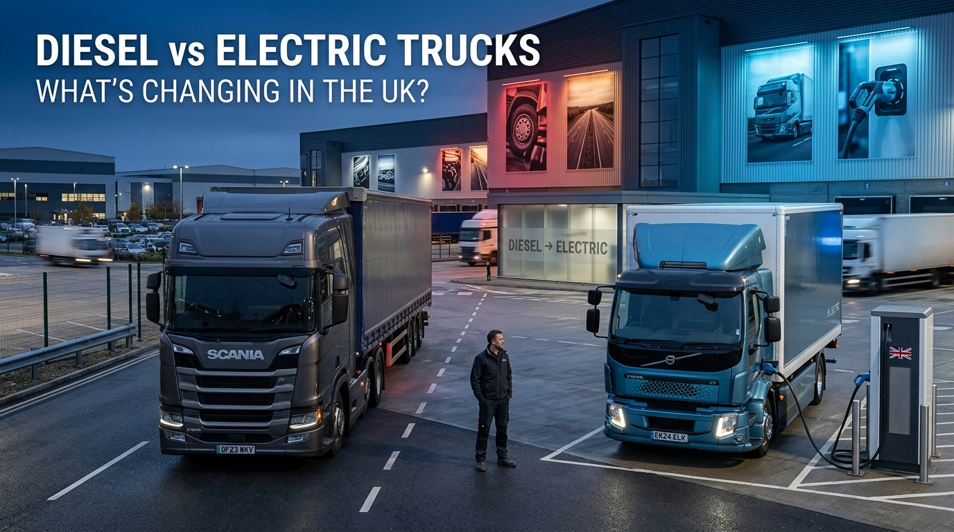 Electric Trucks UK: Diesel vs Electric HGV Guide for 2026 | TopSellUKCars