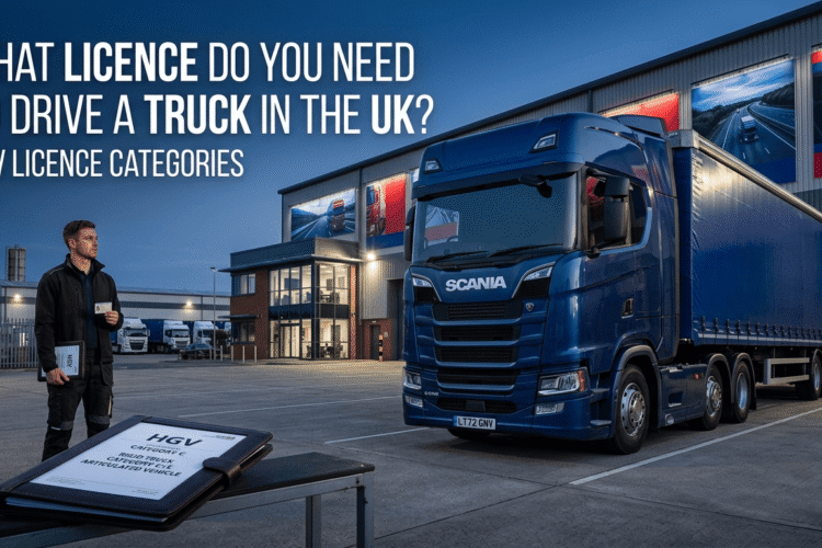 Truck Licence UK: HGV Categories C1, C and C+E Explained | TopSellUKCars