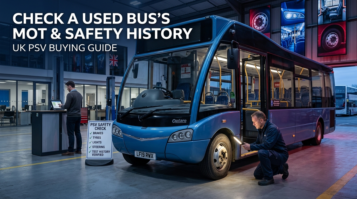 How to Check a Used Bus MOT History UK | TopSellUKCars