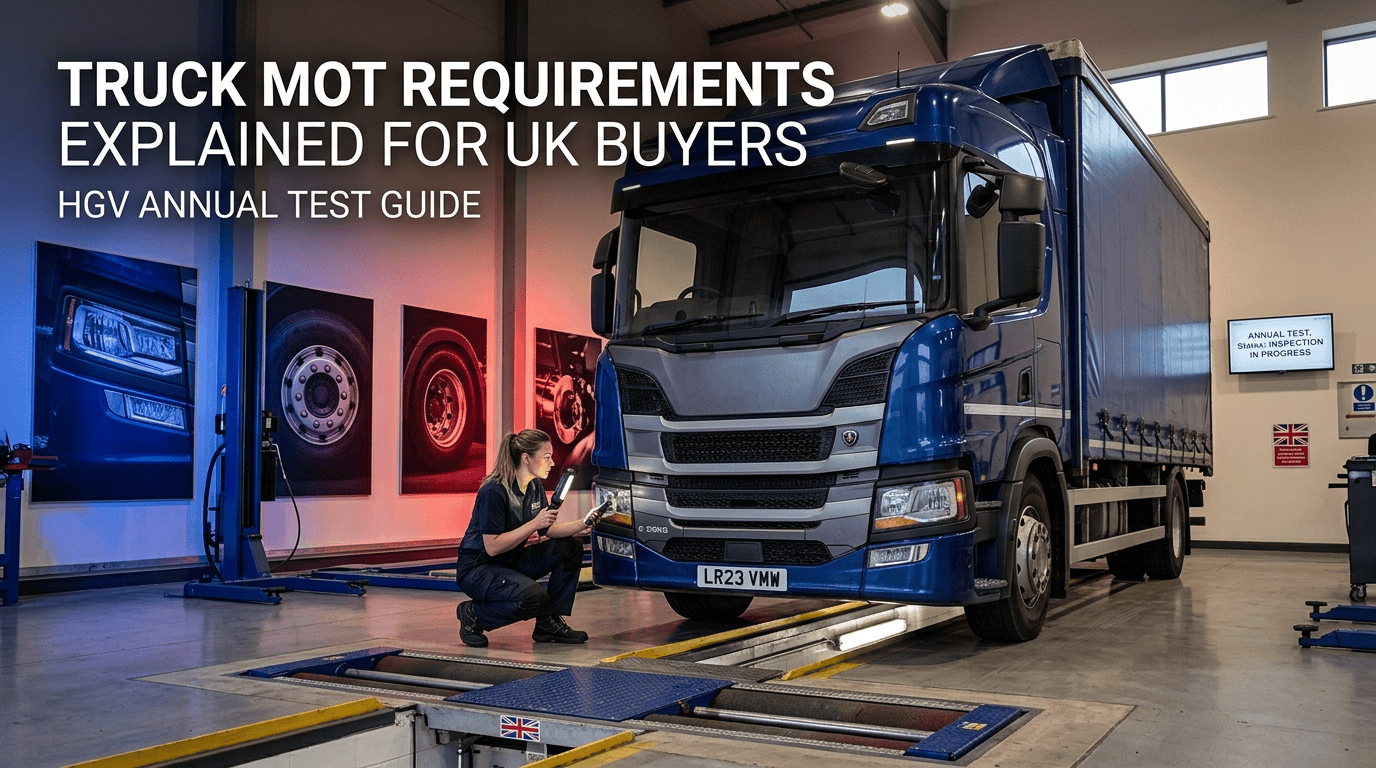 Truck MOT UK: HGV Annual Test Requirements Explained (2026)