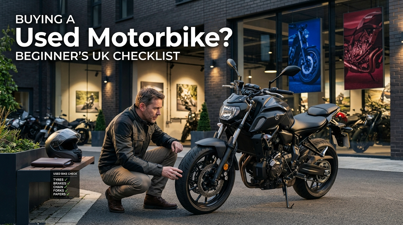 Buying a Used Motorbike in the UK: A Beginner’s Checklist