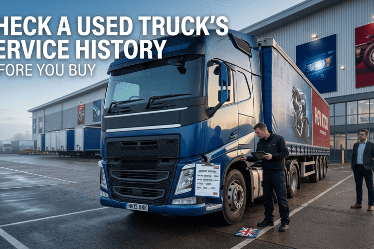 How to Check a Used Truck’s Service History Before Buying (UK Guide