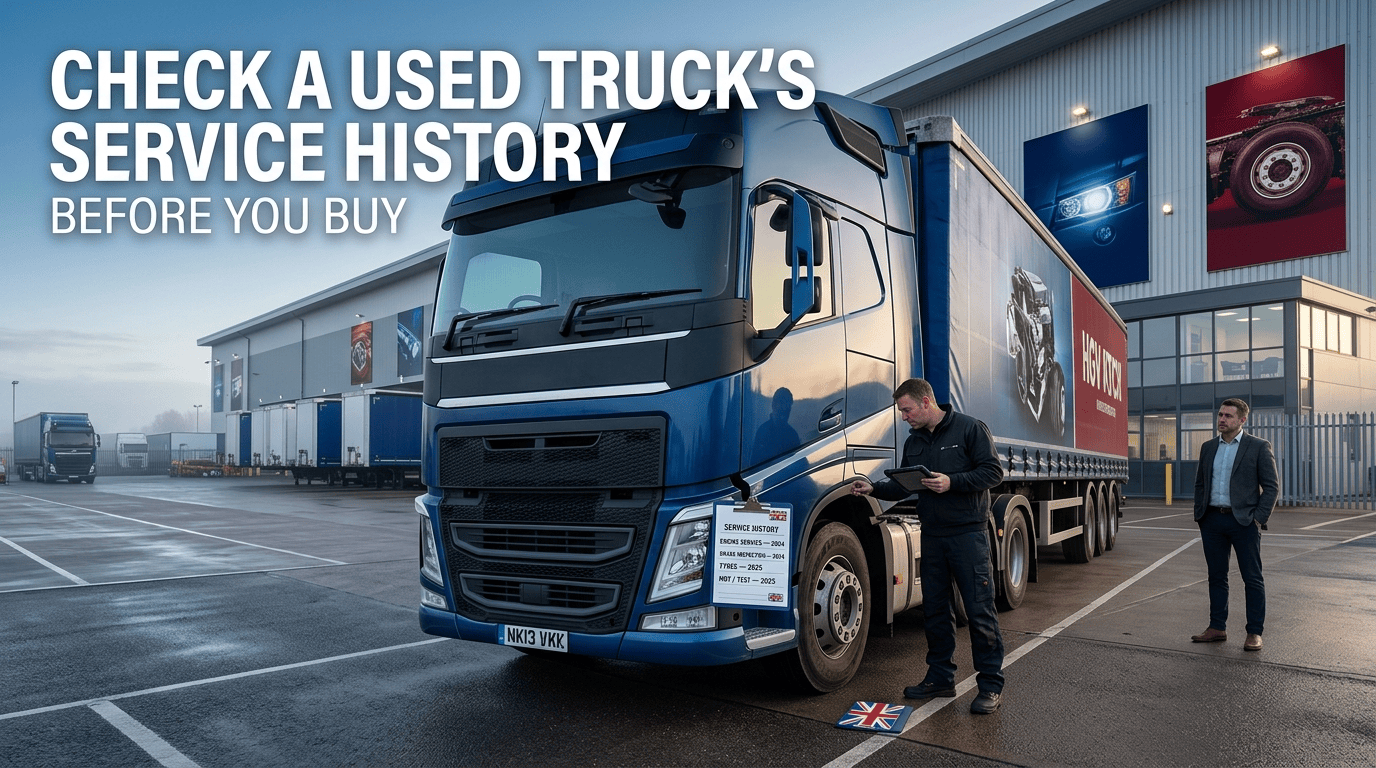 How to Check a Used Truck’s Service History Before Buying (UK Guide