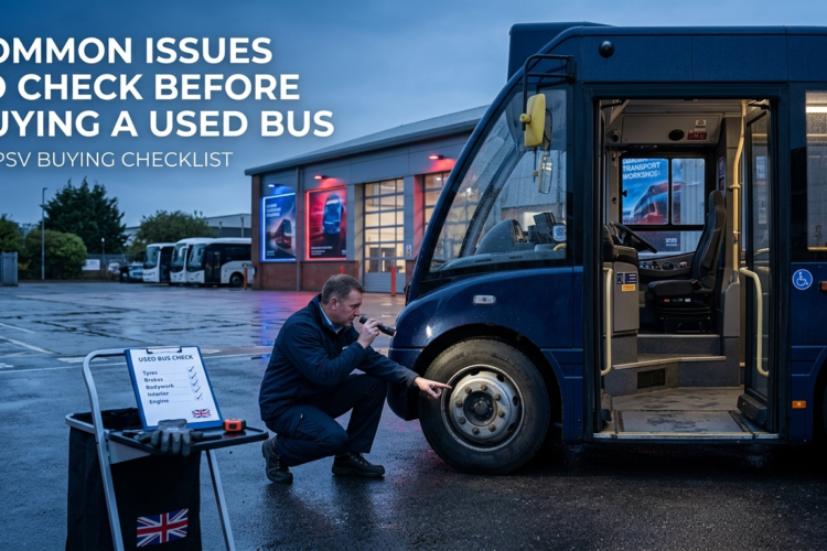 Used Bus Buying Checklist: 12 Things to Check Before Buying a Second-Hand Bus or Coach
