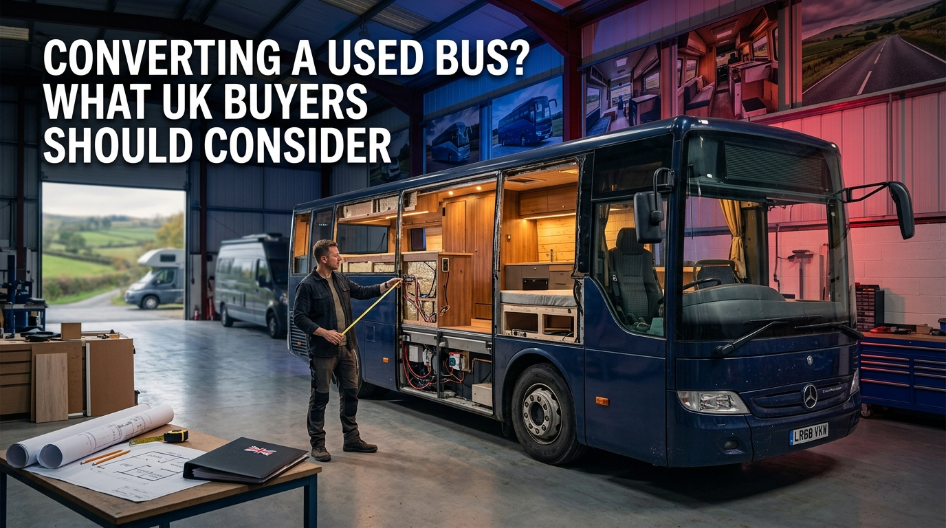 Converting a Used Bus in the UK: Licence, Costs & DVLA Rules