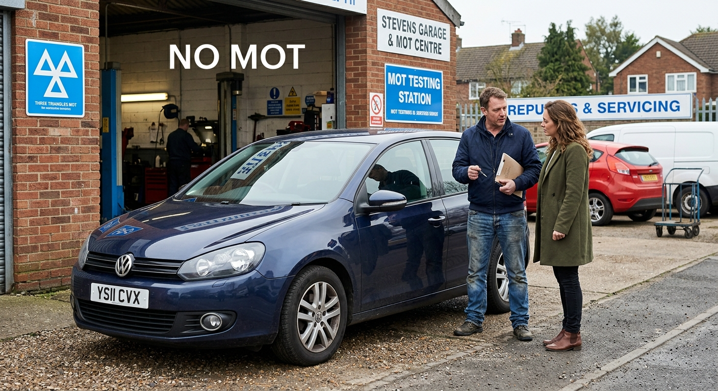 How to Sell a Car With No MOT in the UK